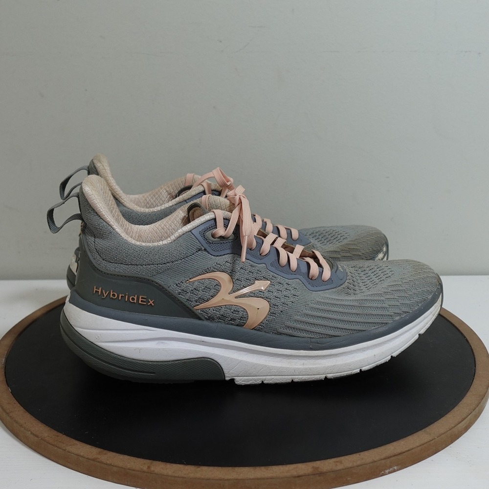 Gravity Defyer‎ Sneakers Women 10 Gray Pink Comfort Running Cushioned Walking
